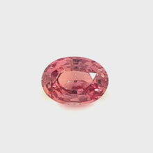 1.02 Carat Certified Natural Rare Padparadscha Sapphire with TOP Color and Brilliant Luster