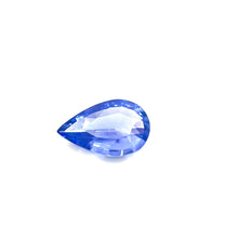 0.72Carat Natural Blue Sapphire Gemstone Pear Cut Very Good Color Brilliant Luster | Unheated Loose Stone
