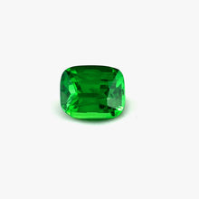 1.54Carat Beautiful Natural Tsavorite Cushion Vivid Green Color Brilliant Luster for 18K Anniversary Ring Gift for Her |Unheated Loose Stone