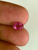 1.56 Carat Unheated Padparadscha Sapphire: Loupe Clean Intense Pink-Orange Gemstone, Fine Cutting, for Engagement Ring