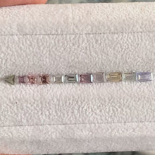 2.25Carat 11Pcs Natural Fancy Sapphire Gemstone Pastel Shade Well Cut No Inclusion Pendent Ring Earring Jewelry Making |Unheated Loose Stone