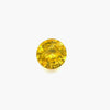 0.85Carat Natural Yellow Sapphire Gemstone Round Cut