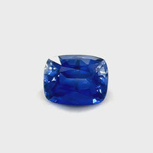 0.54Crt 5mmx4mm Cushion Natural Cornflower Blue Sapphire for 14k Minimalist Pendent Gift for Thanksgiving Her Graduation |Heated Loose Stone
