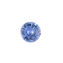 0.51 Carat Natural Blue Sapphire Gemstone Unheated Round Cut Excellent Cut Brilliant Luster Loose Stone