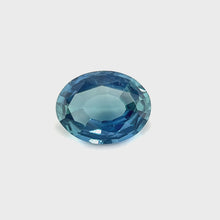 1.33Carat Natural Teal Sapphire Blue Green Sapphire Gemstone Oval Cut Crystal Material With Very Good Luster | Heated Loose Stone