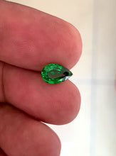 1.54 Carat Pear Cut Tsavorite: Vivid Green Natural Loose Gemstone | Well Cut | Top Color