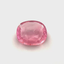 1.23Crts Natural Rare Padparadscha Sapphire Cushion Cut Gold, Diamond Jewelry Engagement/Wedding/Birthday gift for her | Heated Loose Stone