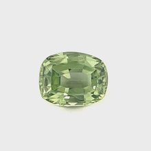 5.0mmx4.2mm Natural Untreated Apple Green Sapphire Gemstone Minimalist Ring/Pendent Silver Jewelry Gift for Graduation |Unheated Loose Stone