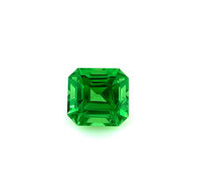0.75Carat Natural Tsavorite Gemstone Asscher Cut