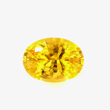 1.17Carat Natural Yellow Sapphire Oval Cut Brilliant Luster Lovely Golden Yellow Color Top Stone | Heated Loose Stone