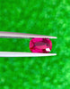 1.57 Carat Untreated Mozambique Ruby – Vivid Red Cushion Cut Natural Gemstone