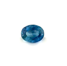 1.53Carats Natural Teal Sapphire Blue Green Sapphire Gemstone Oval Cut With Very Good Luster | Heated Loose Stone