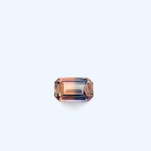 1.53Carat Natural Unique Multi-Color Blue Yellow Orange Green Brown Sapphire LOUPE CLEAN Emerald Cut Party Sapphire | Heated Loose Stone