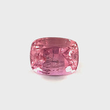 0.63Crts Natural Rare Padparadscha Sapphire Cushion 18K White Gold Minimalist Engagement/ Wedding/ Birthday Gift for Her |Heated Loose Stone