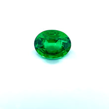 1.60Carat Beautiful Natural Tsavorite Green Garnet Gemstone for 18k White Gold Ring Diamond Cluster Engagement Ring | Unheated Loose Stone