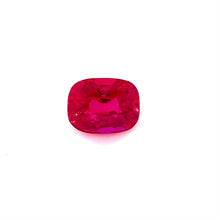 1.02 Carat Natural Unheated Mozambique Ruby Cushion Cut with Brilliant Luster