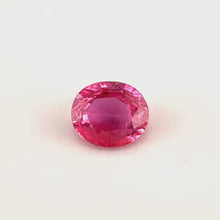 Natural Rare Padparadscha Sapphire Gemstone 4.4mmX3.8mm Oval SUNSET COLOR Brilliant Luster Minimalist 8k White Gold Ring |Heated Loose Stone