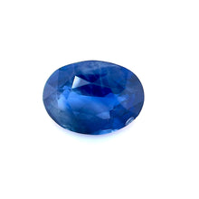 2.63Carat Natural Blue Sapphire Gemstone Oval Cut With Good Color | Heated Loose Stone