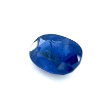 2.72Carats Natural Blue Sapphire Gemstone Unheated Oval Cut With Good Color | Unheated Loose Stone