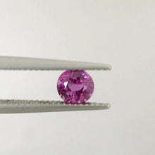 1.30Carat Natural Pink Sapphire Gemstone Round Cut Bubble Gum Pink Color Brilliant Luster | Unheated Loose Stone