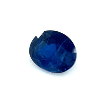 0.78Carat Natural Blue Sapphire Gemstone Oval Cut