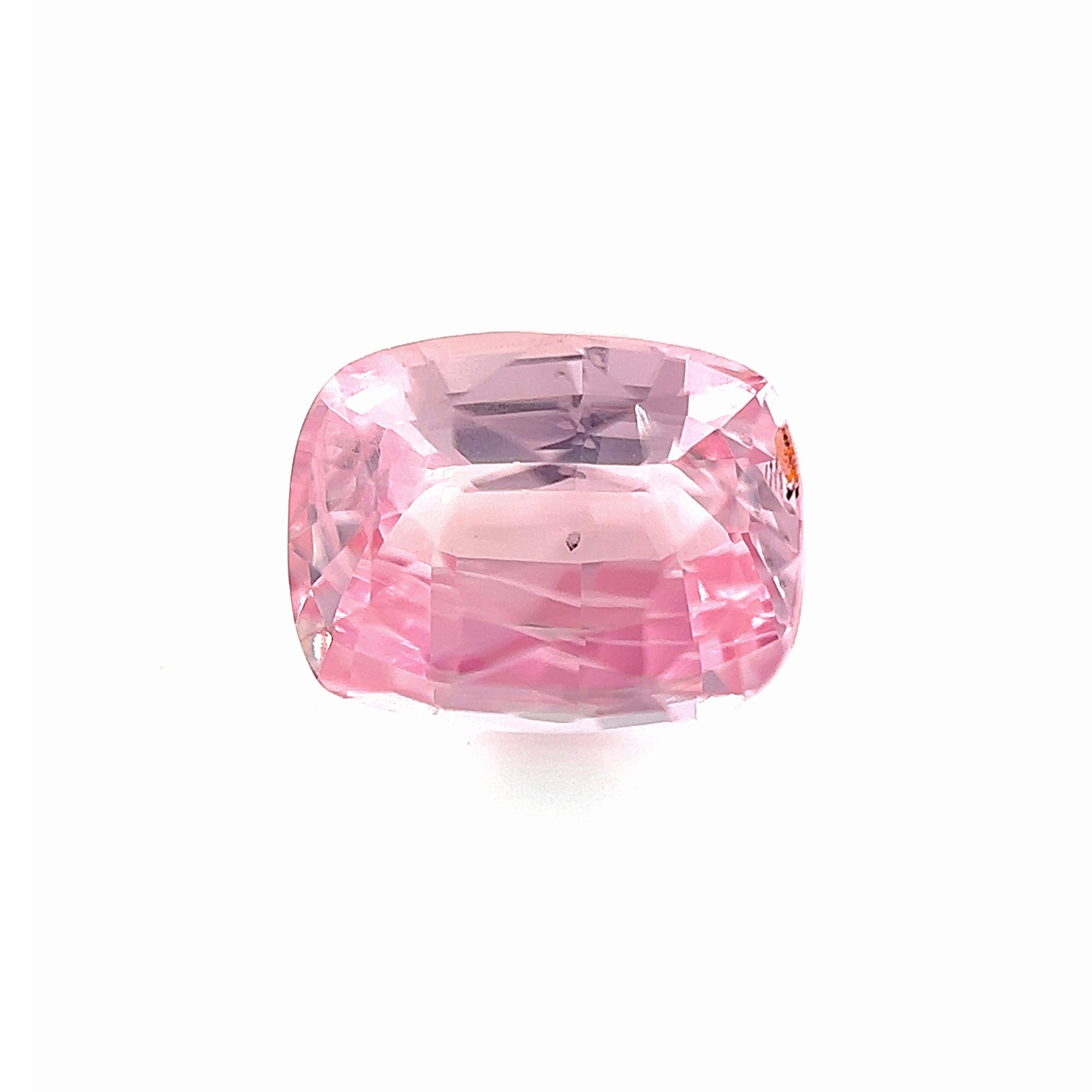 2.03Carat Natural Rare Peachy Padparadscha Sapphire King Sapphire Gemstone Cushion Cut Good Color Brilliant Luster | Unheated Loose Stone