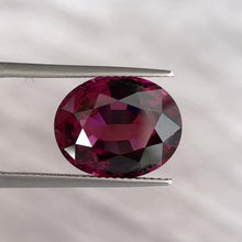 10.08Carat Natural Rhodolite Garnet Gemstone oval Cut Brilliant Luster Vibrant Purplish pink Loupe Clean TOP STONE | Unheated Loose Stone