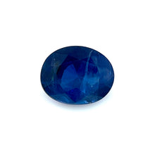 0.78Carat Natural Blue Sapphire Gemstone Oval Cut
