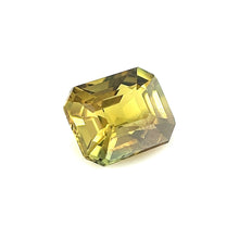 1.52Carat Natural Green Sapphire Gemstone Radiant Cut Excellent Cutting Lovely Color | Unheated Loose Stone