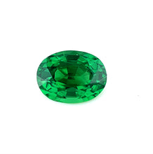 1.26Carat Beautiful Natural Tsavorite Oval Cut Brilliant Luster TOP Vivid Green Color Loupe Clean EXQUISITE STONE | Unheated Loose Stone