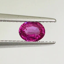 0.77Carat Natural Hot Pink Sapphire Gemstone Oval Cut