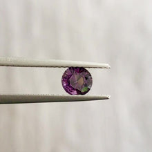 0.73Carat Natural Purple Spinel Gemstone Round Cut